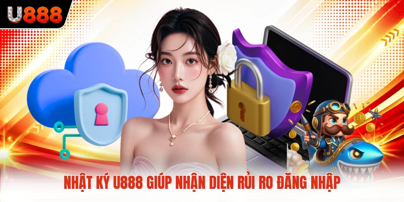 Nhật ký U888 giúp nhận diện rủi ro đăng nhập